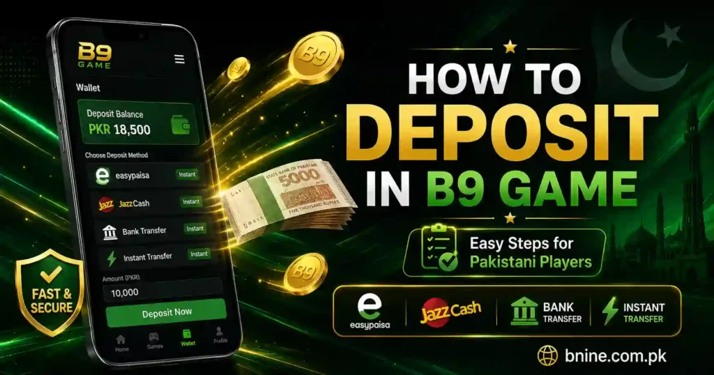 b9 game deposit